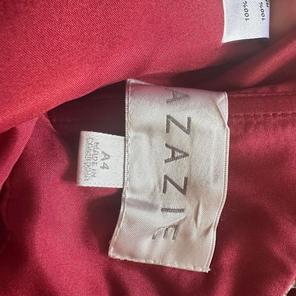 Azazie Cora Dress in Burgundy - Picture 5 of 5